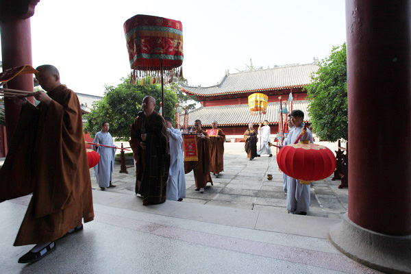 四祖寺丙申年传授在家居士菩萨戒及浴佛节法会圆满