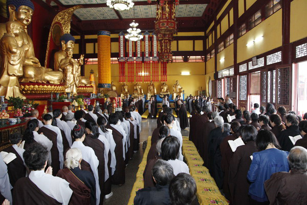 四祖寺丙申年传授在家居士菩萨戒及浴佛节法会圆满