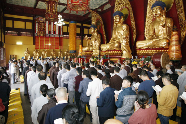 四祖寺丙申年传授在家居士菩萨戒及浴佛节法会圆满