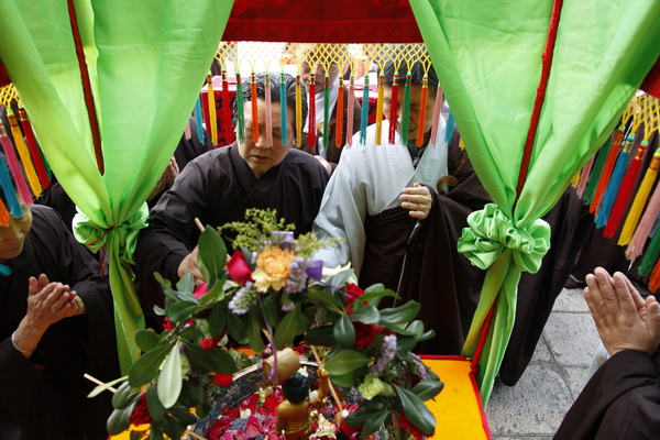 四祖寺丙申年传授在家居士菩萨戒及浴佛节法会圆满