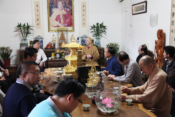 省政协少数民族与宗教界考察团来寺调研