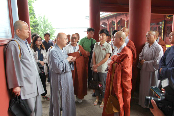 韓中佛教文化交流協會一行蒞臨我寺參訪
