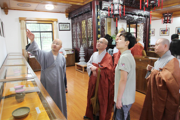 韓中佛教文化交流協會一行蒞臨我寺參訪