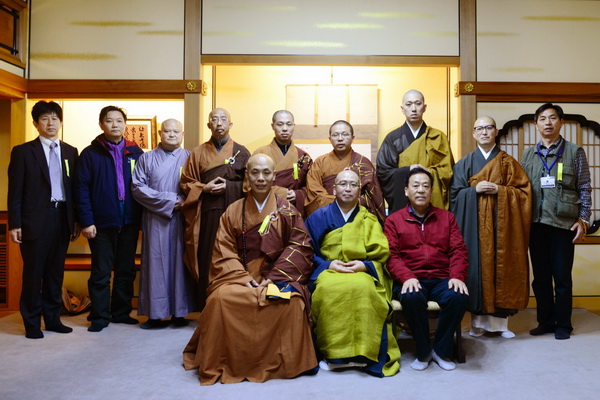 黄梅禅宗文化交流团一行参访永平寺、妙心寺