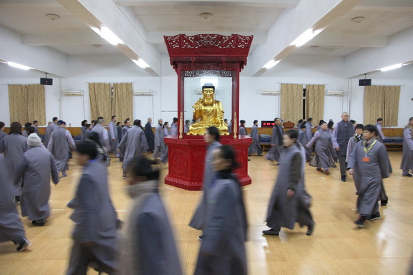 黄梅四祖寺第十四届冬季禅七法会起七