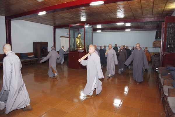 黄梅四祖寺第十四届冬季禅七法会起七