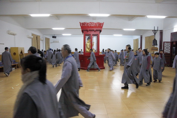 黄梅四祖寺第十四届冬季禅七法会起七