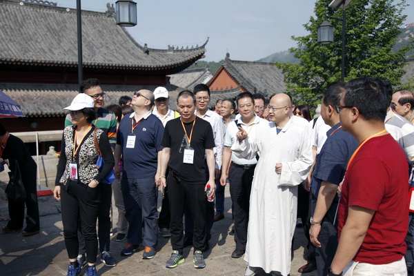香港中青年代表国情教育考察团一行莅临四祖寺参访