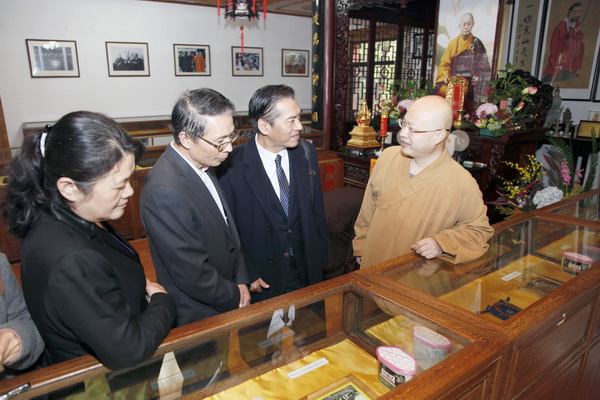 湖北台湾佛教文化交流与两岸融合发展祈福法会在四祖寺举行
