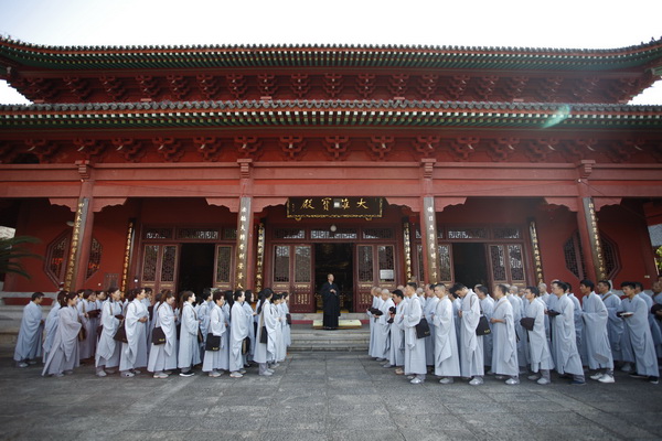 丹桂飘香法鼓宣 | 国庆短期出家圆满