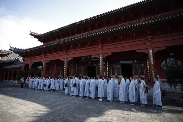 丹桂飘香法鼓宣 | 国庆短期出家圆满