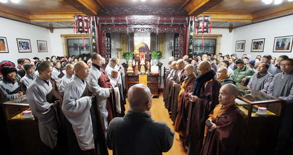 黄梅四祖寺戊戌年冬季禅七法会正式起七