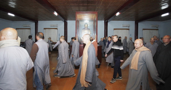 黄梅四祖寺戊戌年冬季禅七法会正式起七