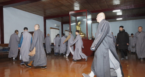 黄梅四祖寺戊戌年冬季禅七法会正式起七