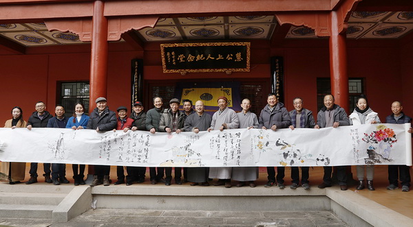 黄梅四祖寺常住大众欢度己亥新春