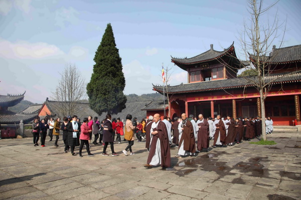 黄梅四祖寺己亥年观音圣诞纪念法会圆满