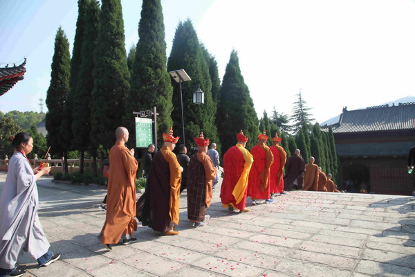 黄梅四祖寺己亥年清明节水陆法会圆满