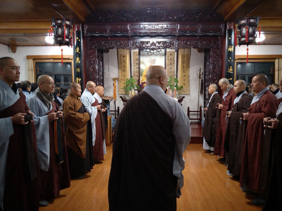 黄梅四祖寺己亥年冬季禅七法会正式起七