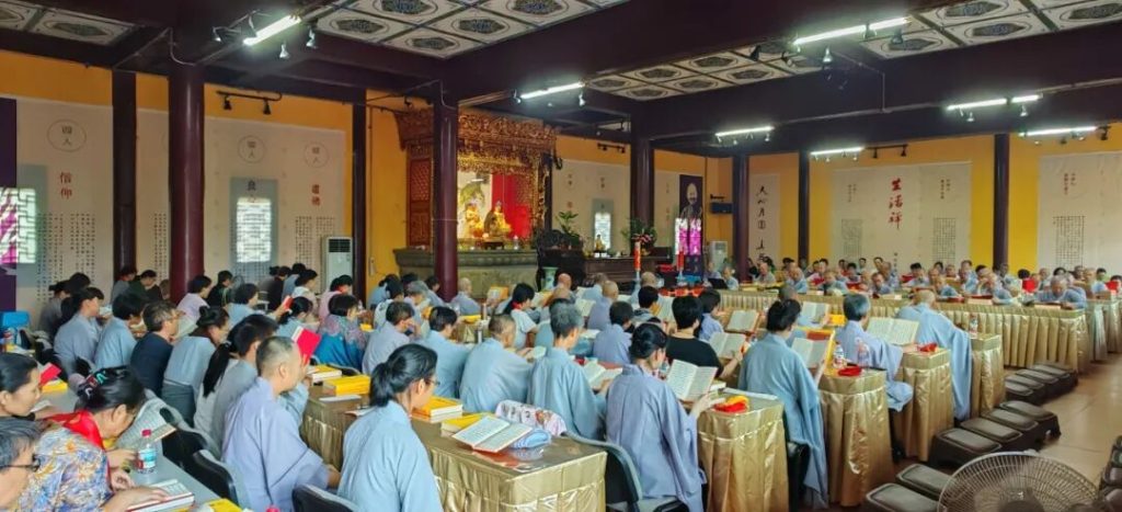 湖北黄梅四祖寺乙巳年中元节报恩法会圆满 湖北黄梅四祖寺乙巳年中元节报恩法会圆满