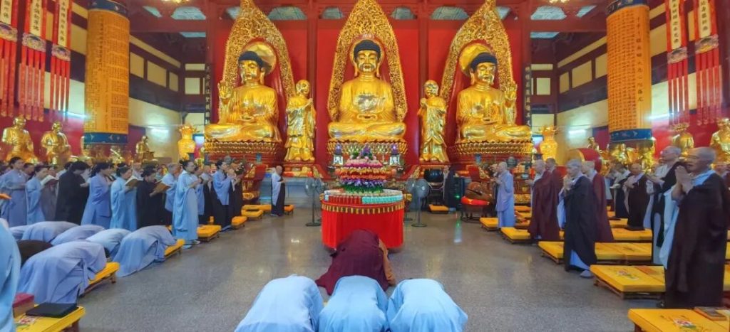 湖北黄梅四祖寺乙巳年中元节报恩法会圆满 湖北黄梅四祖寺乙巳年中元节报恩法会圆满