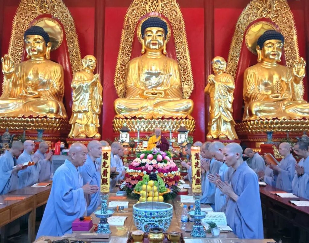 湖北黄梅四祖寺乙巳年中元节报恩法会圆满 湖北黄梅四祖寺乙巳年中元节报恩法会圆满